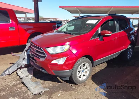 2018 Ford Ecosport Se из США, поврежденный, VIN MAJ6P1ULXJC197703